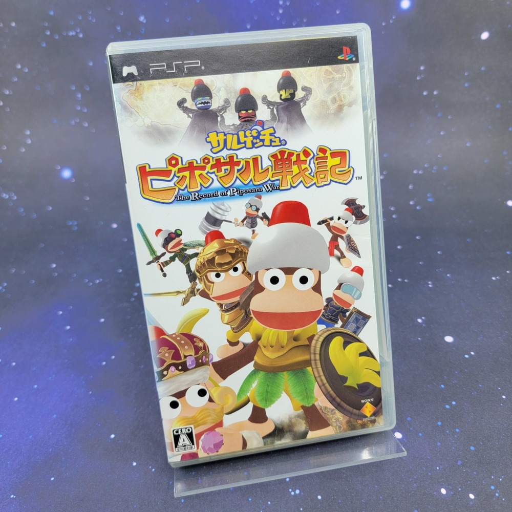 Saru Get You Piposaru Senki The Record of Piposaru War Sony PSP Ape Escape 1697